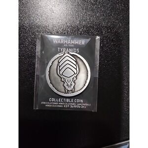 Warhammer 40K Tyranids Collectible‎ Coin 2023  New Sealed